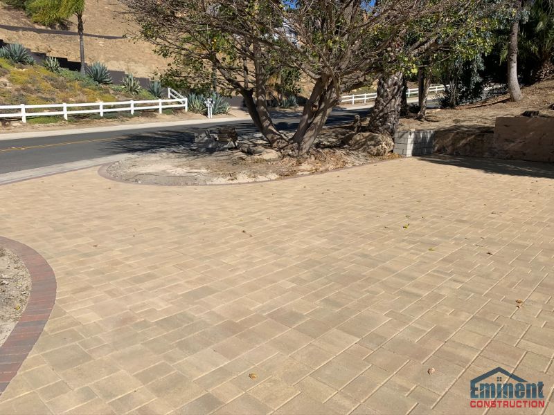 Bell Canyon - Driveway Pavwrs - Angelus Courtyard